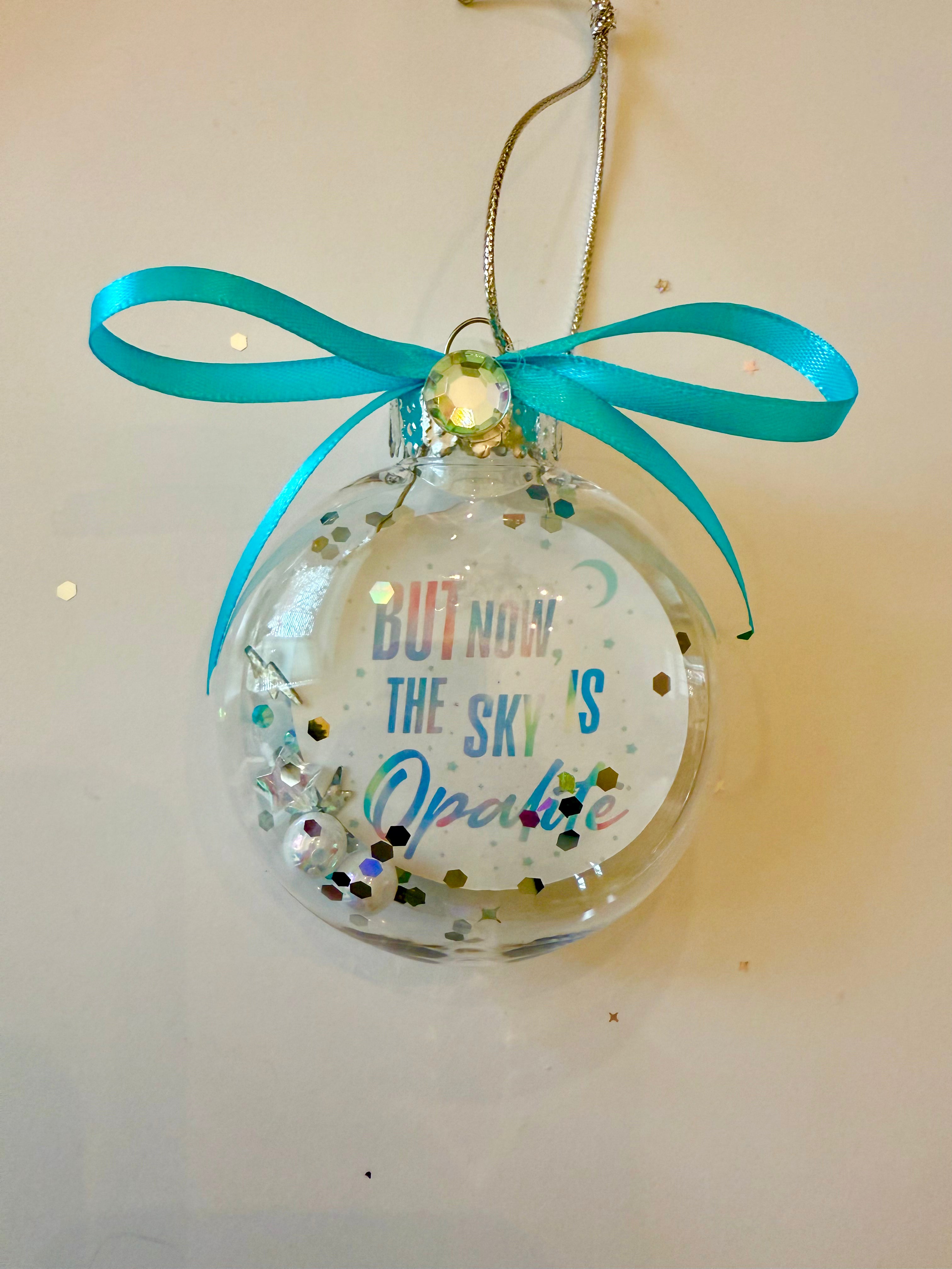Life of a Showgirl Christmas Ornament Opalite
