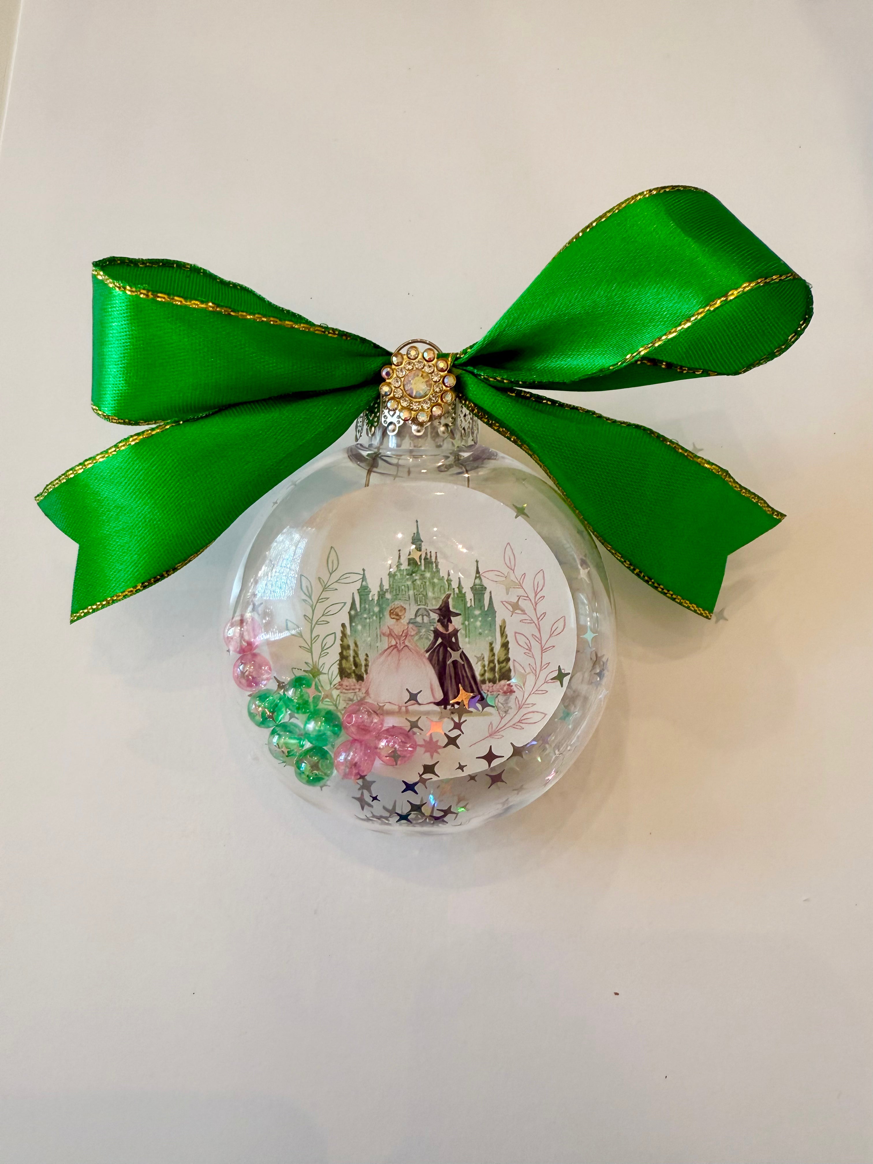 Wicked Movie For Good Christmas Ornament