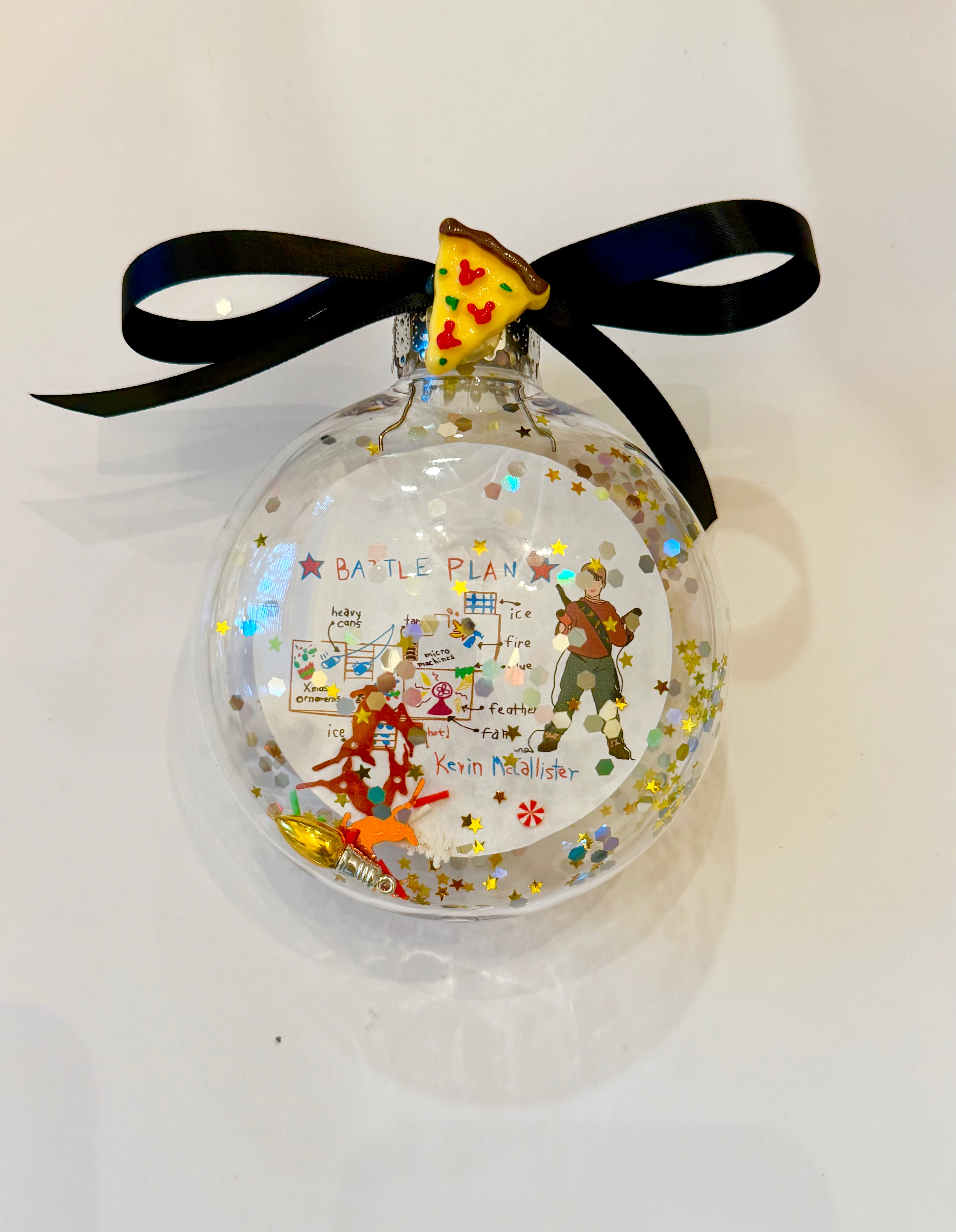Home Alone Movie Christmas Ornament Battle Plan