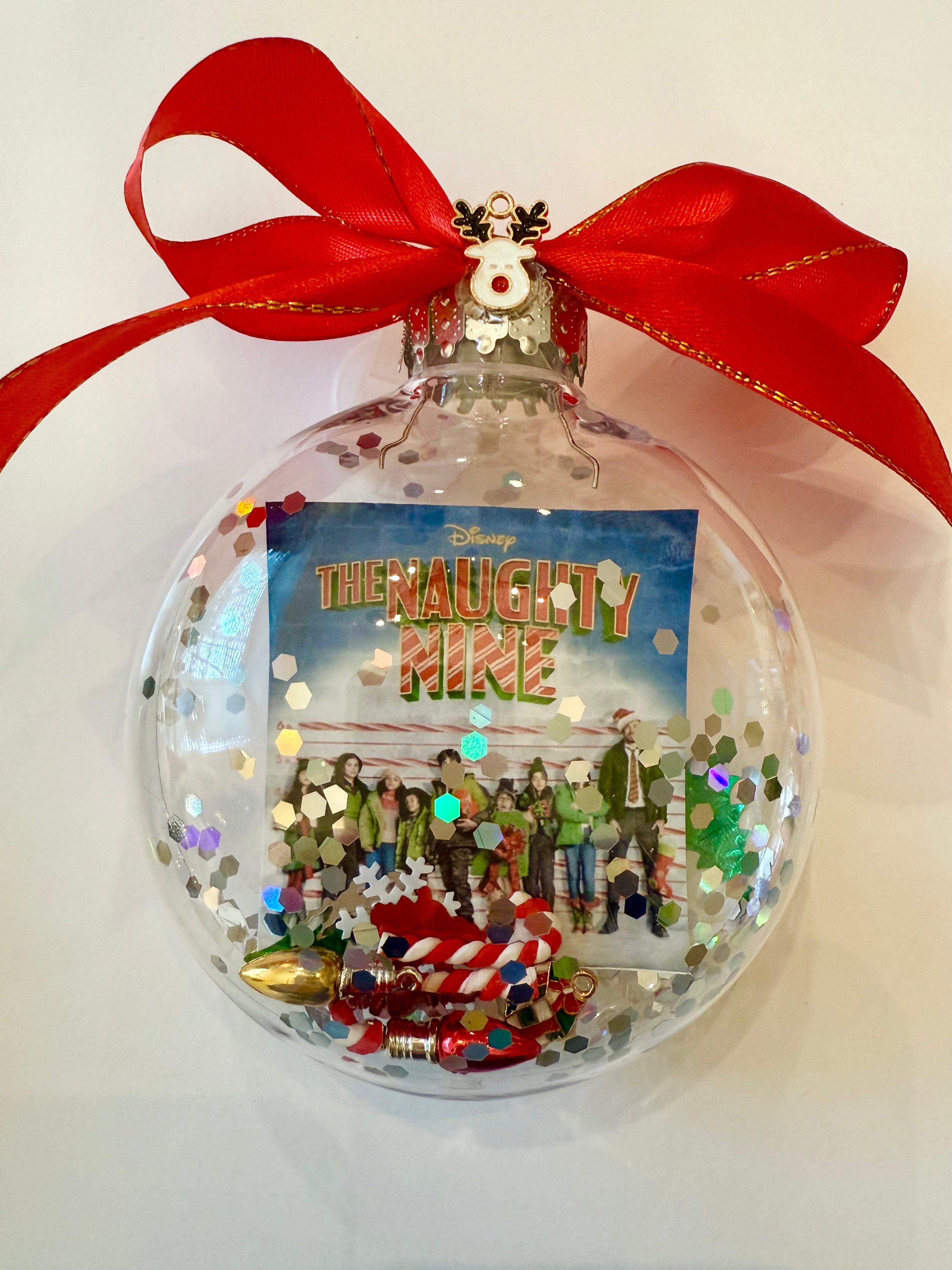 The Naughty Nine Disney Christmas Movie Ornament