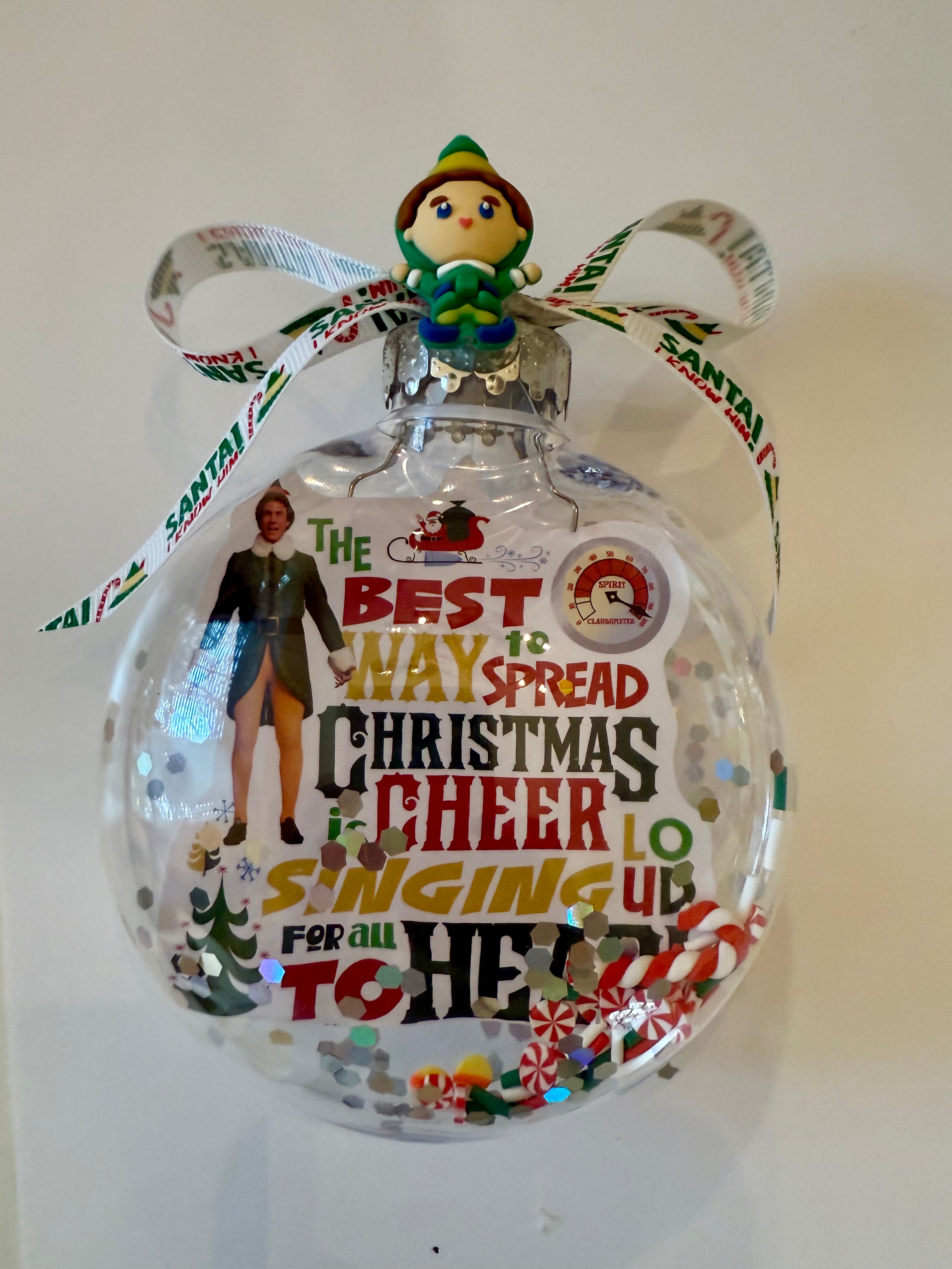 Buddy from the Elf Movie Christmas Ornament