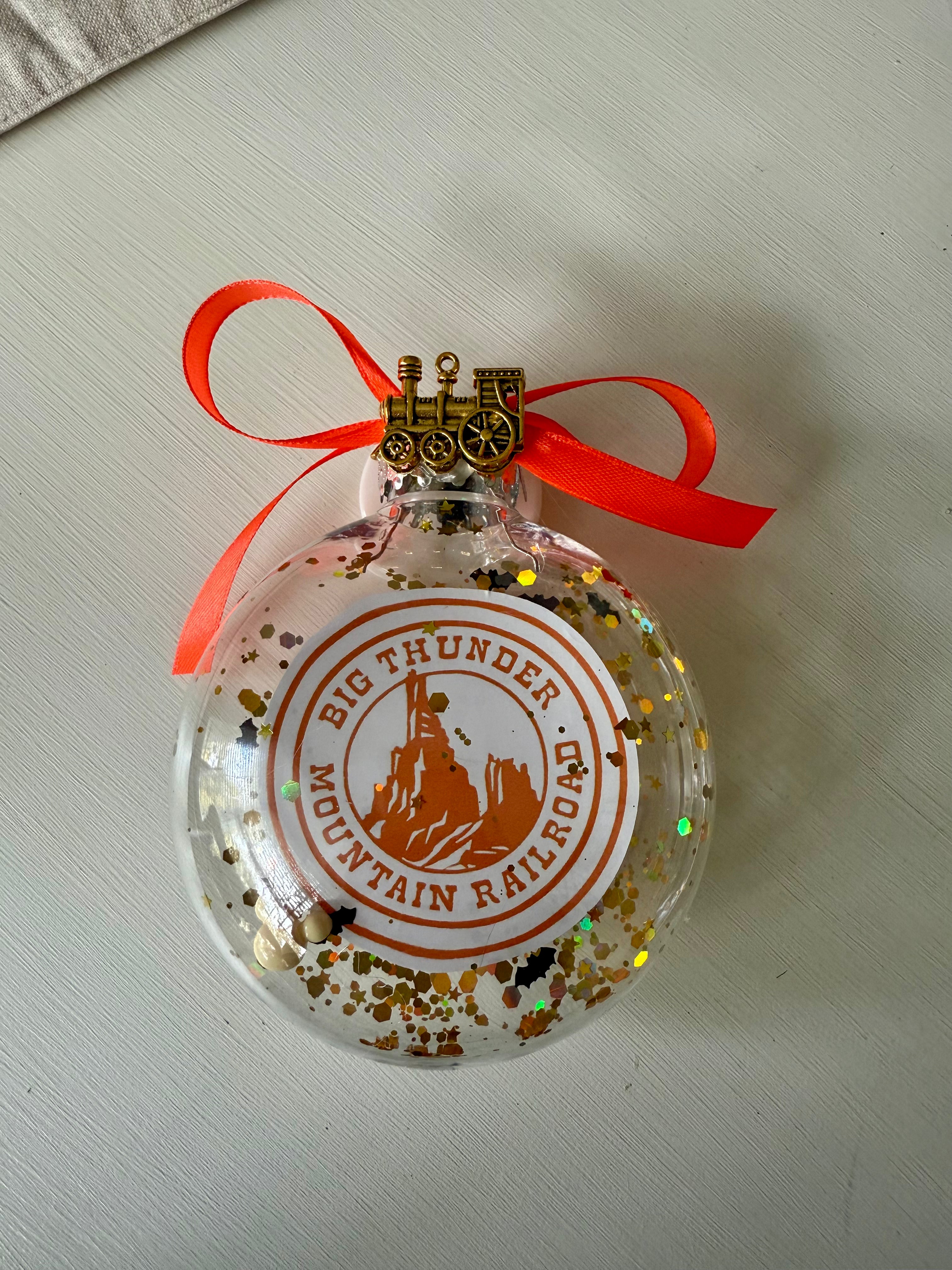 Big Thunder Mountain Ride Disney Ornament