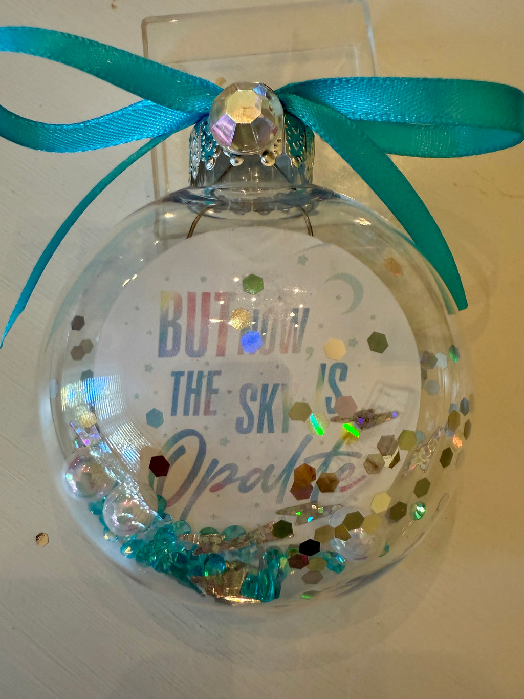 Life of a Showgirl Christmas Ornament Opalite