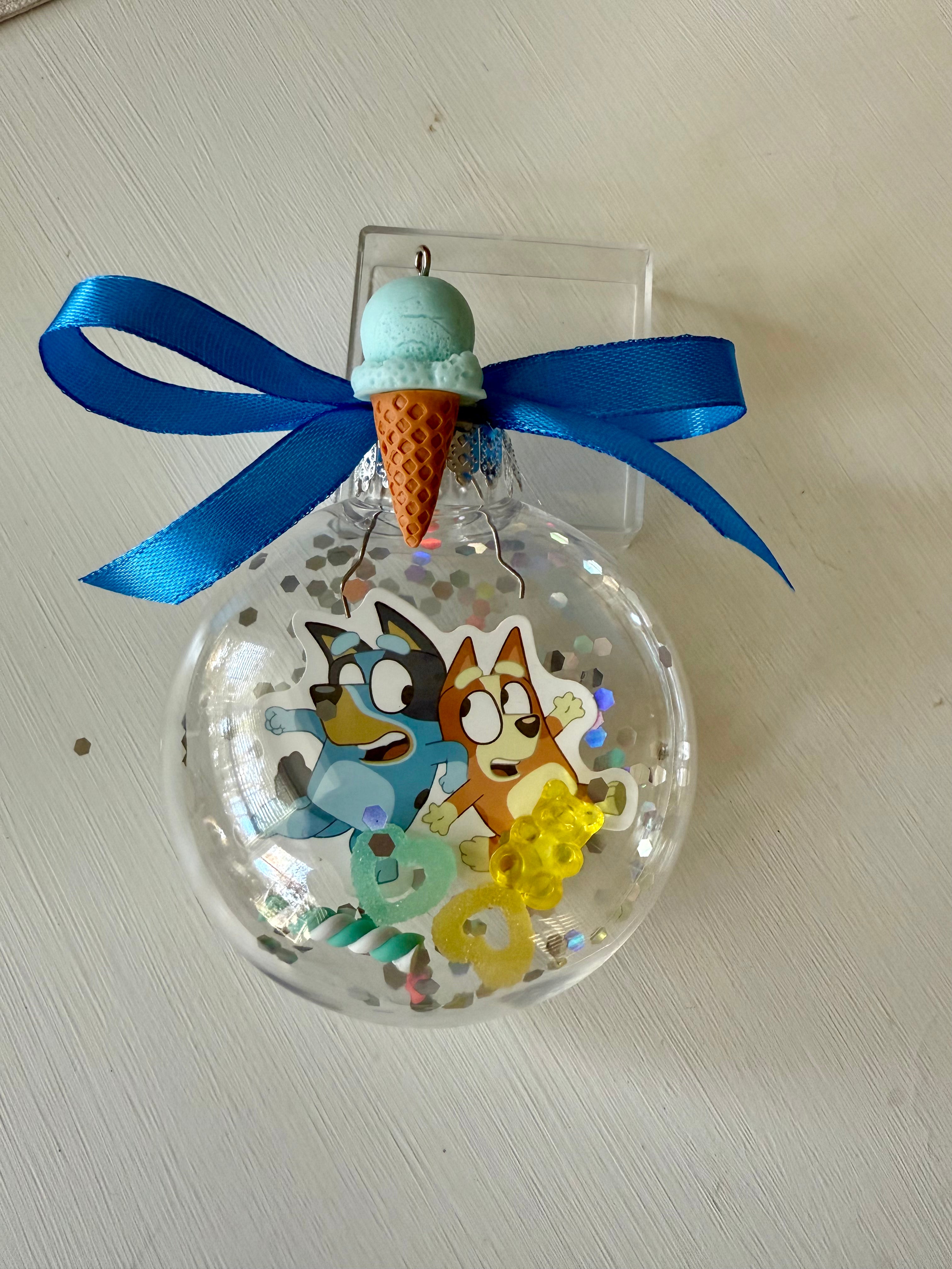 Bluey Christmas Ornaments- Different Styles Available