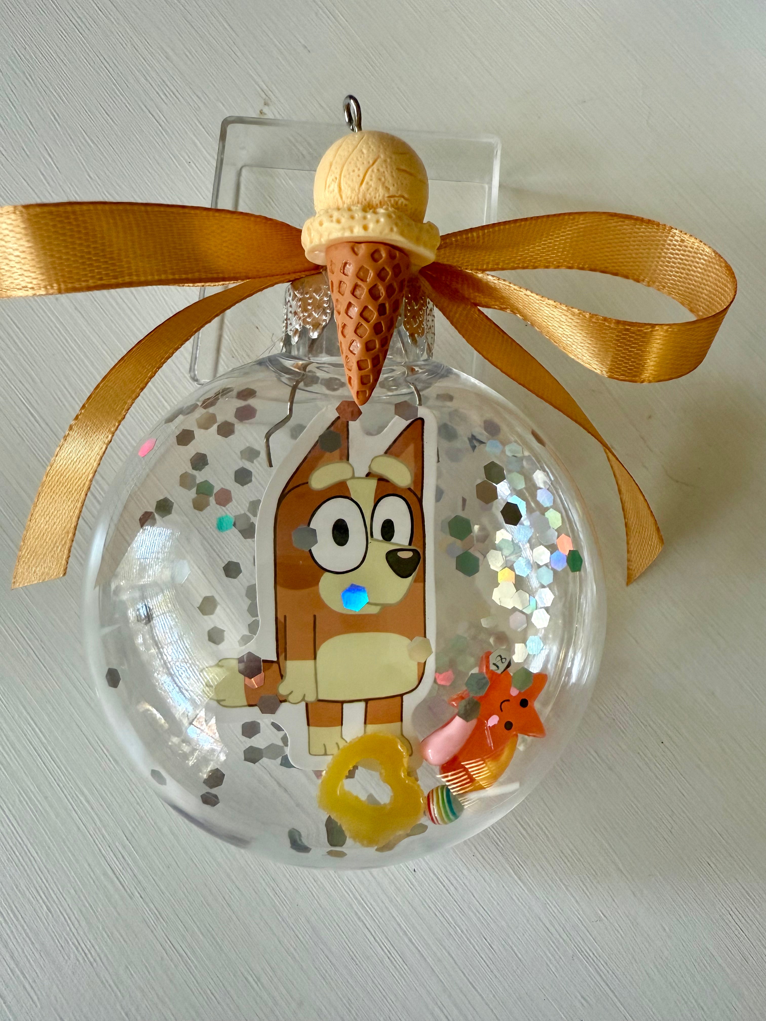 Bluey Christmas Ornaments- Different Styles Available