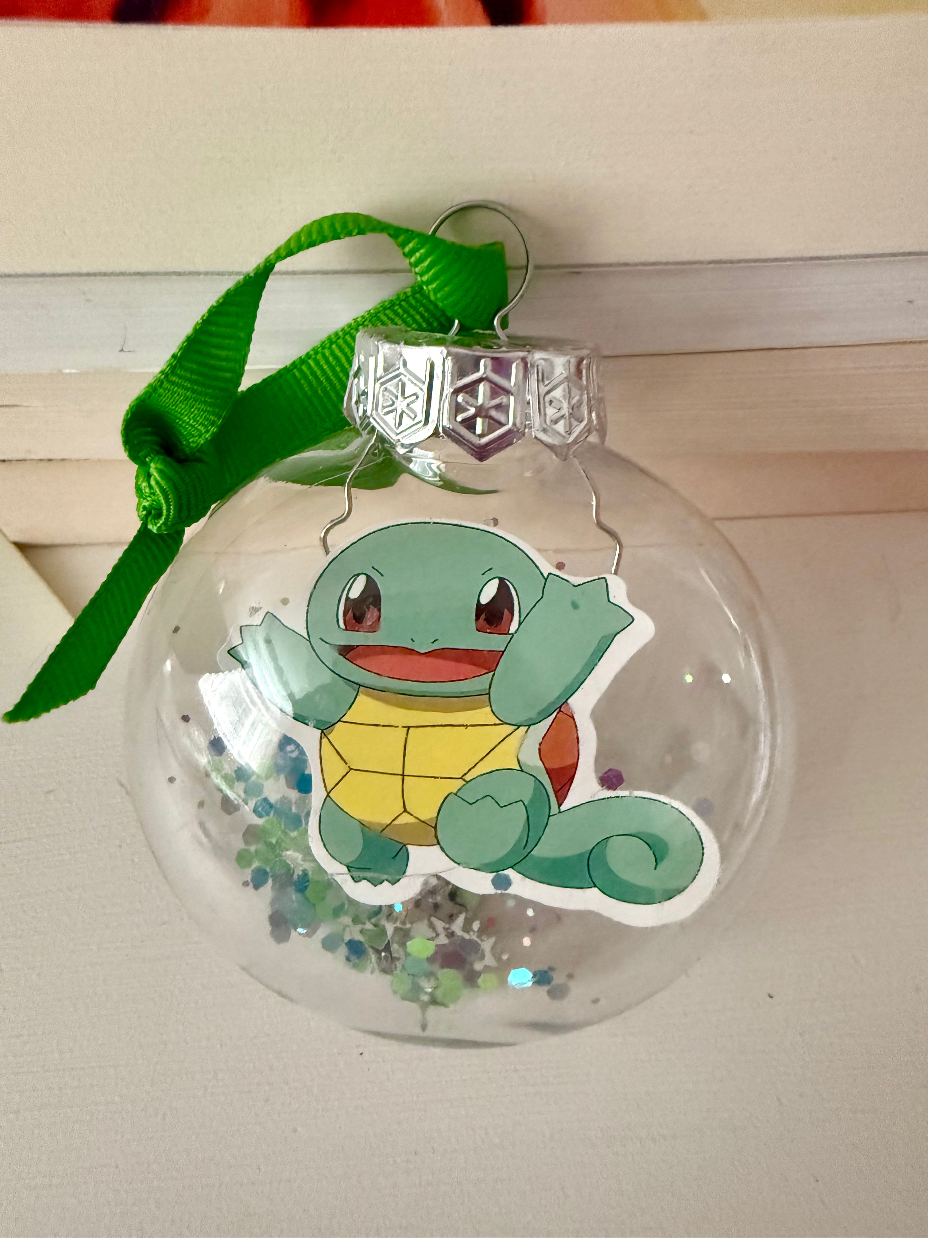Pokemon Squirtle Christmas Ornament