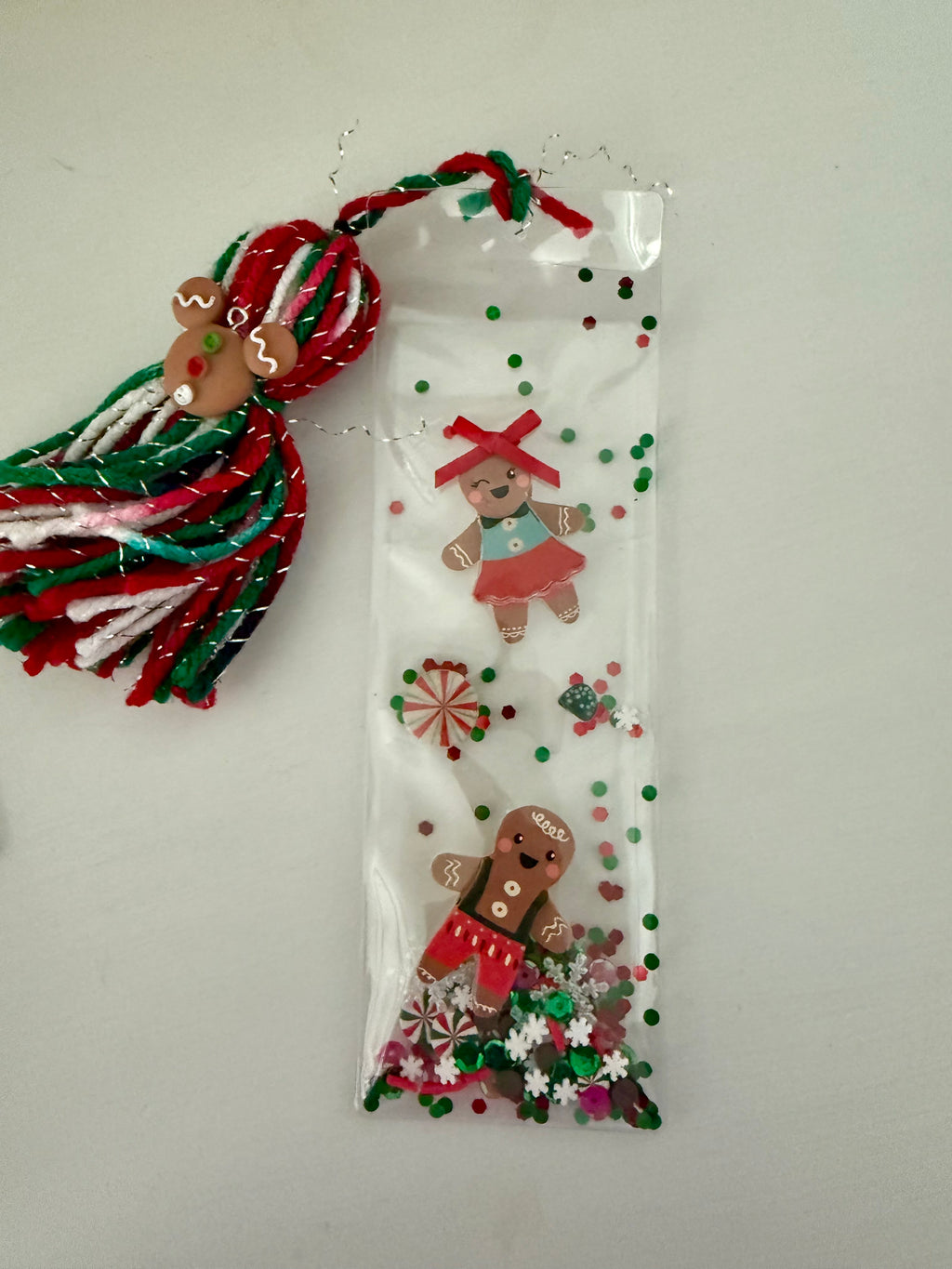 Christmas Bookmark Santa
