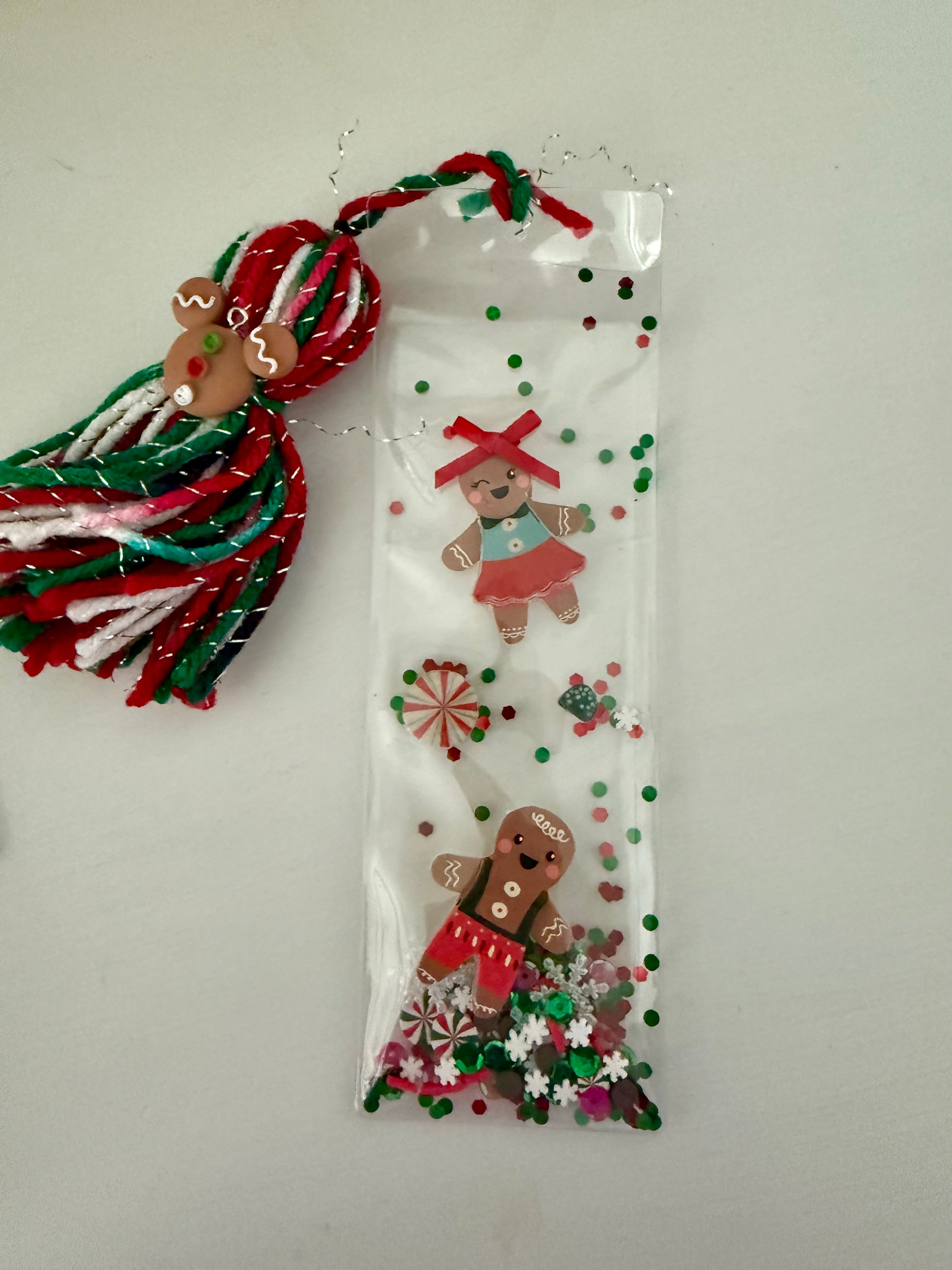Christmas Gingerbread Bookmark