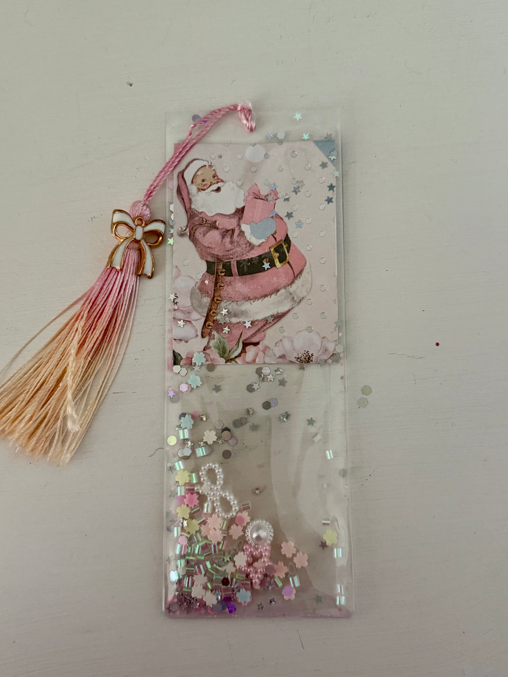 Christmas Bookmark Santa