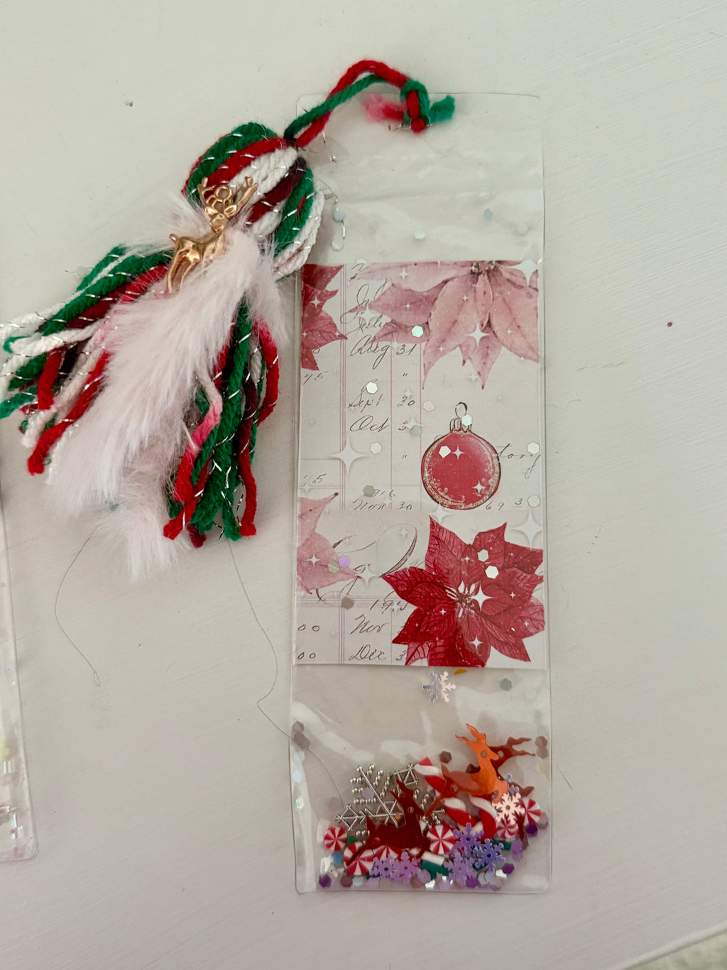 Christmas Bookmark Santa