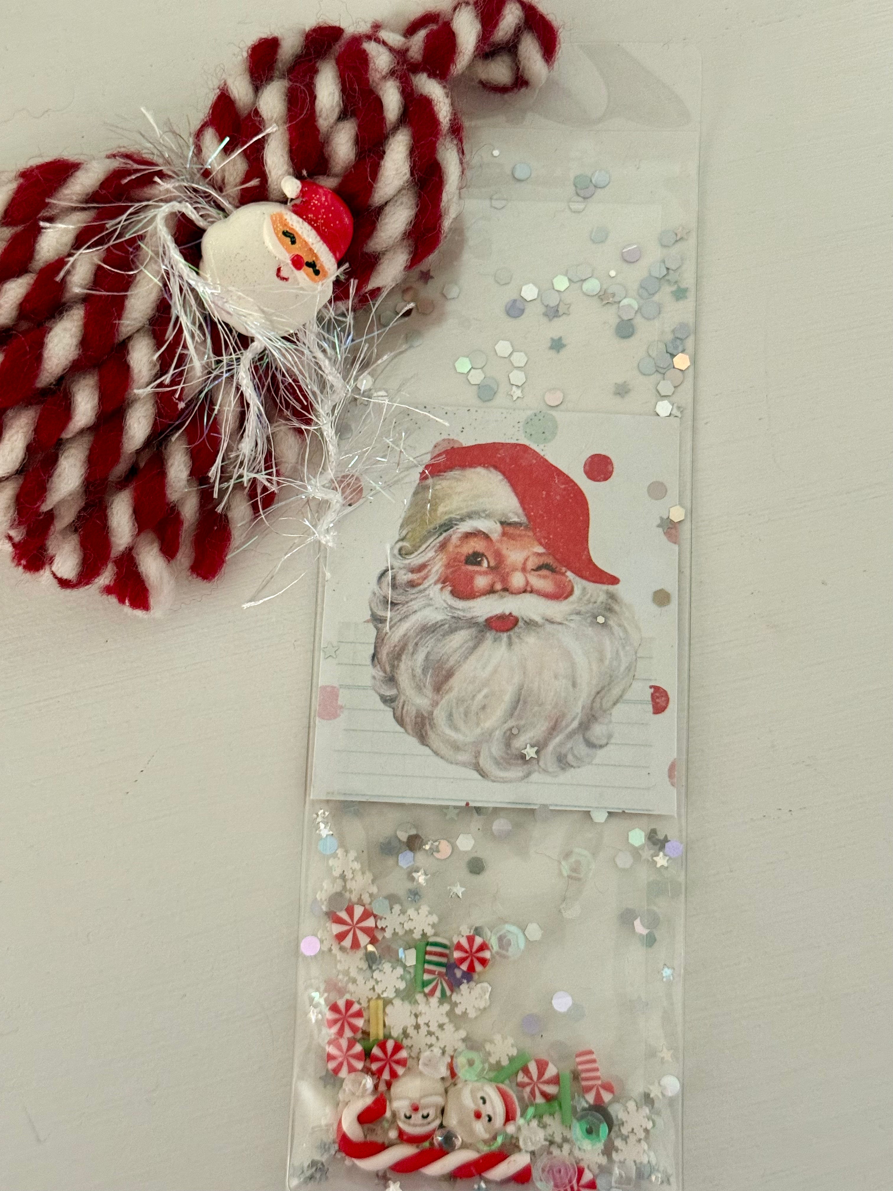 Christmas Santa Bookmark