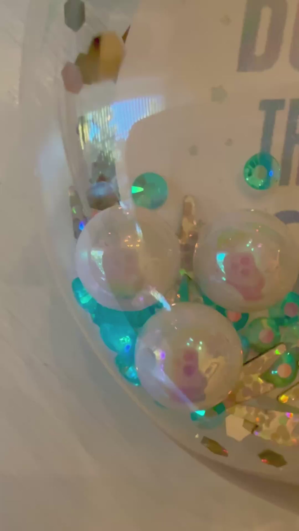 Life of a Showgirl Christmas Ornament Opalite